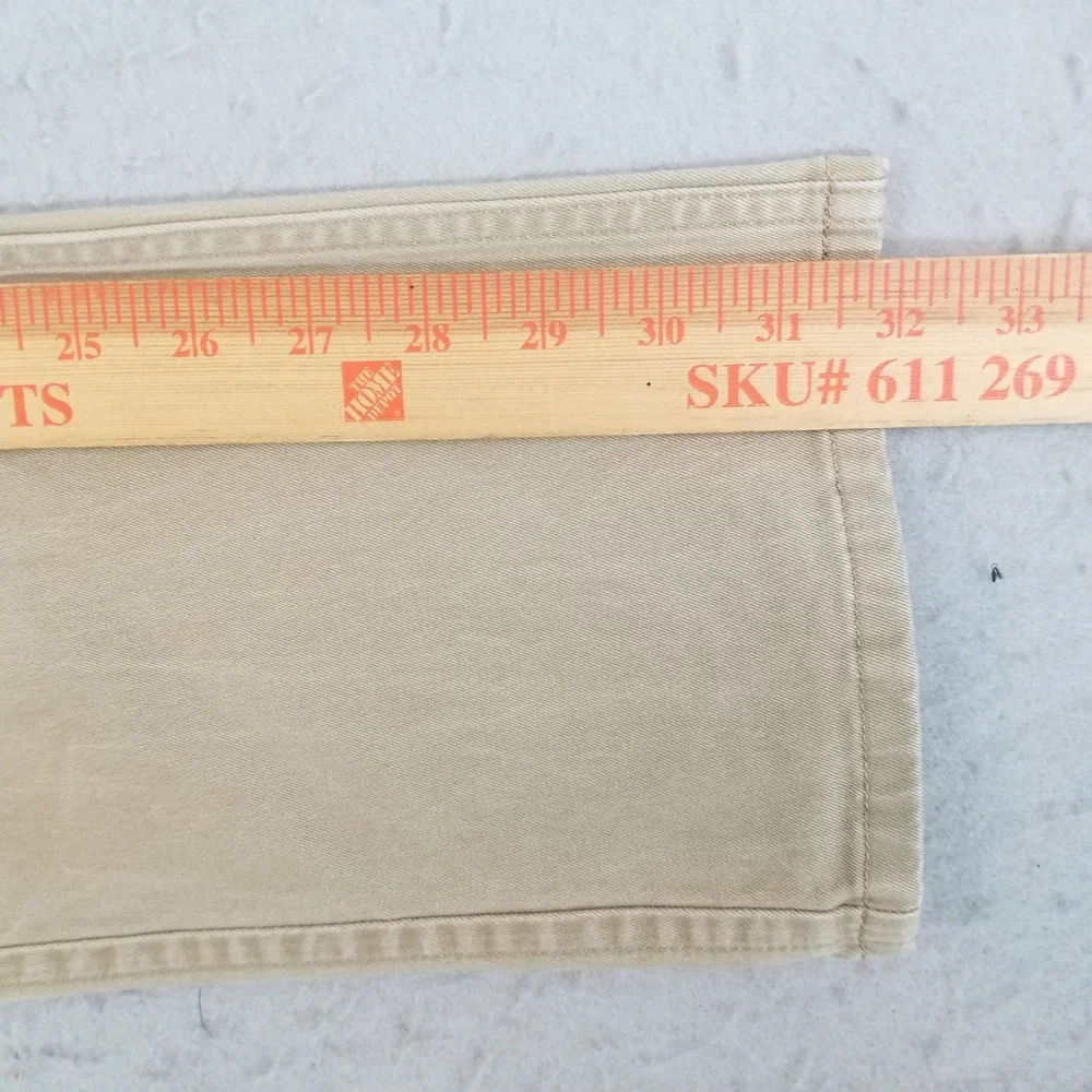 Dockers Pants Mens 31x32 Tan Khakis Straight Leg Stretch‎ Cotton Casual Chinos